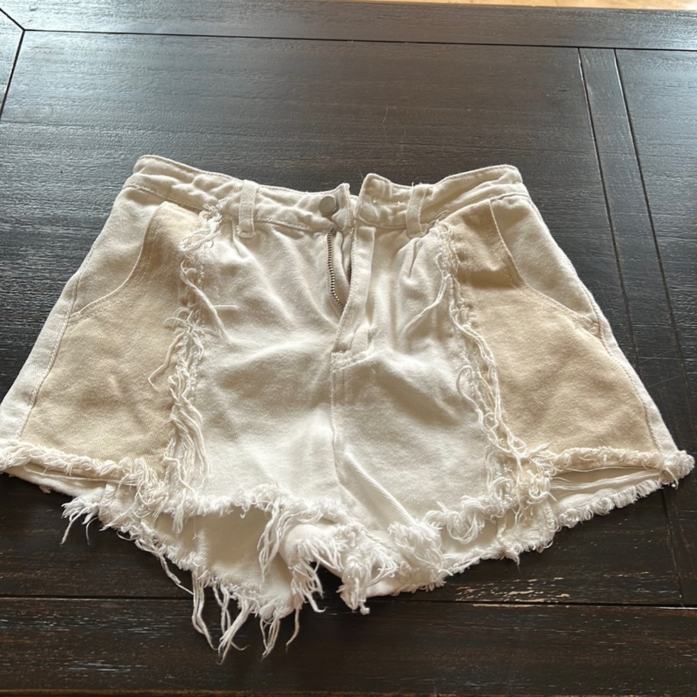 Patchwork shorts size XS